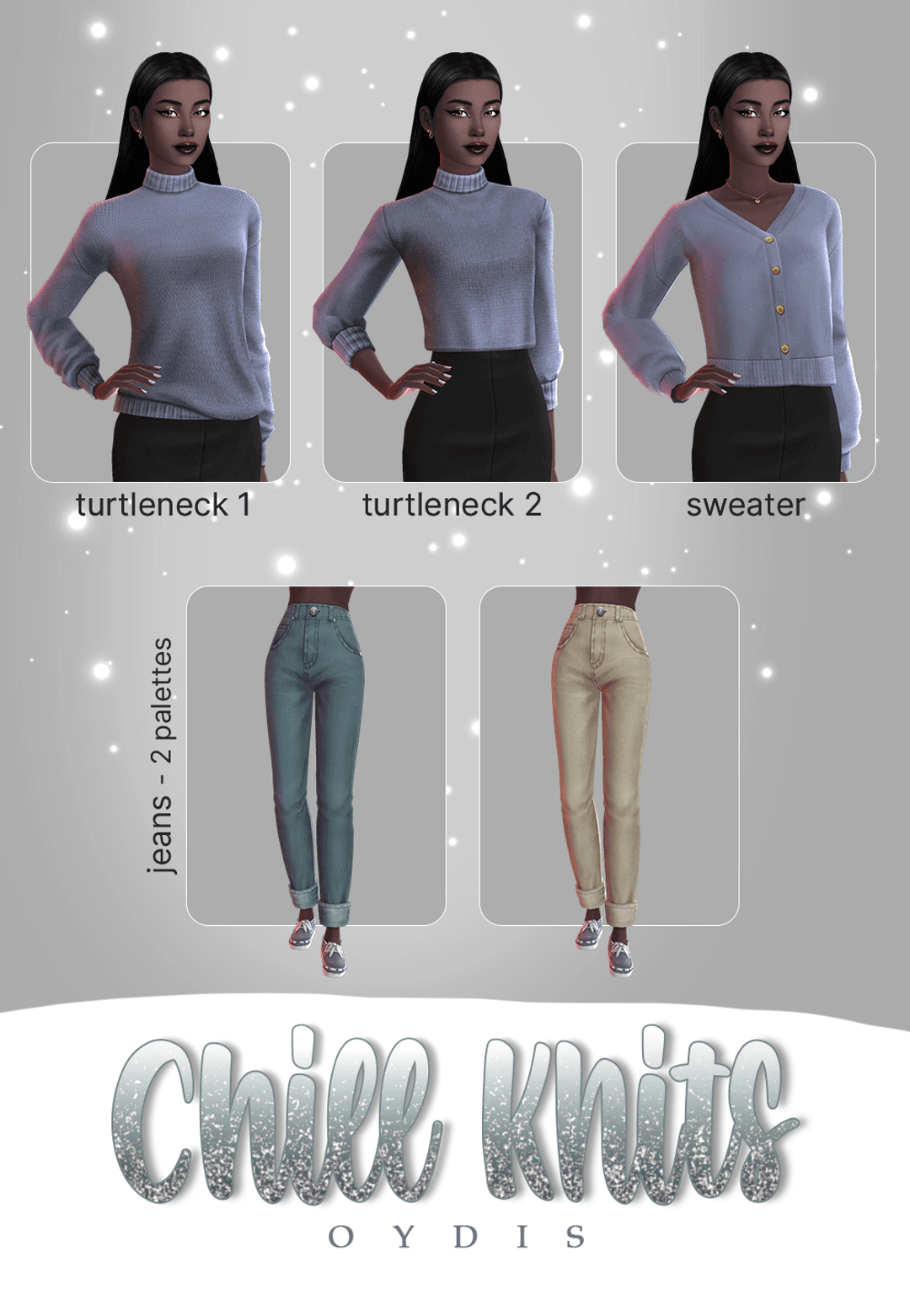 Галерея мода Мини-сет одежды Chill Knits Collection #1